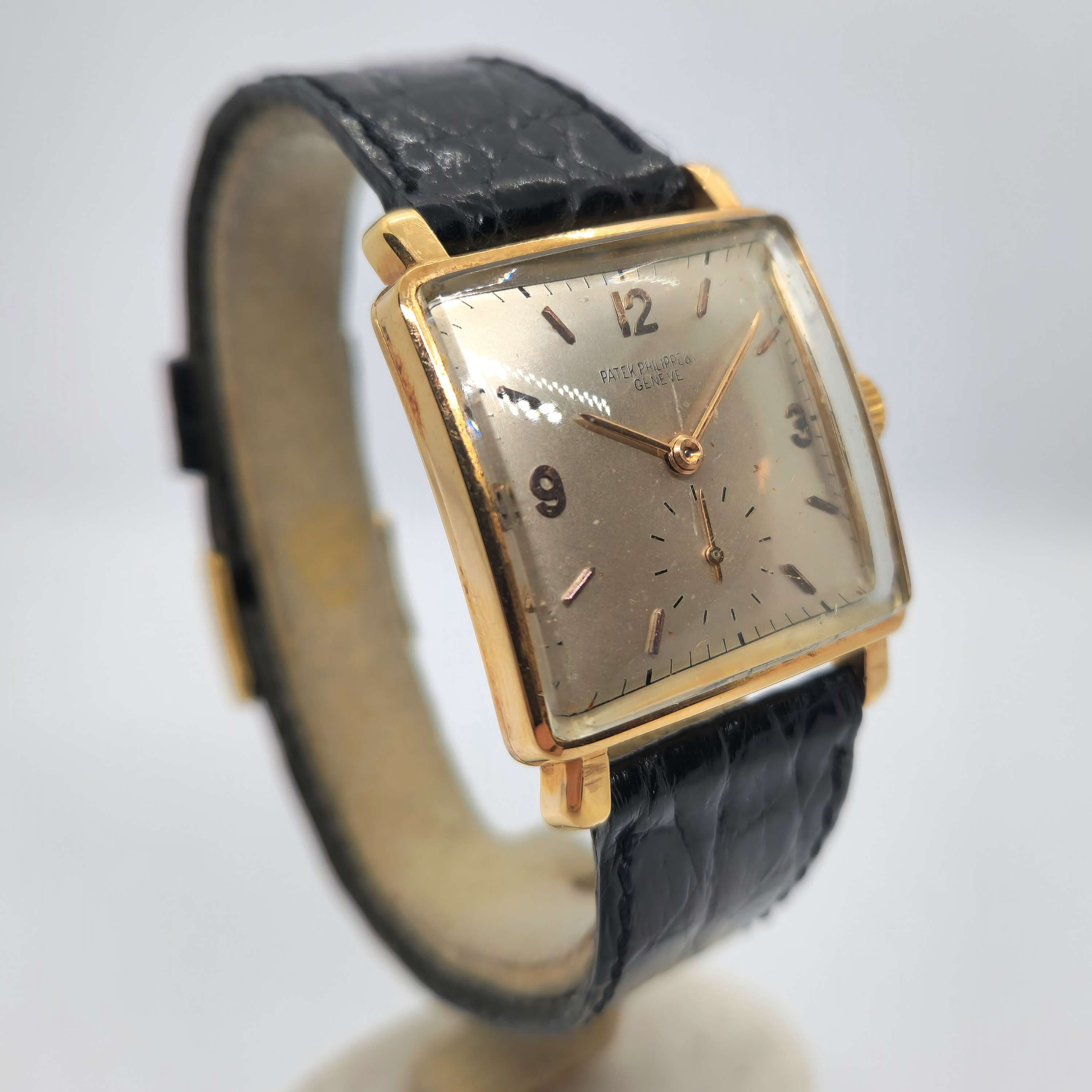 Patek Philippe Cuadrado Oro — Joyería Recoleta