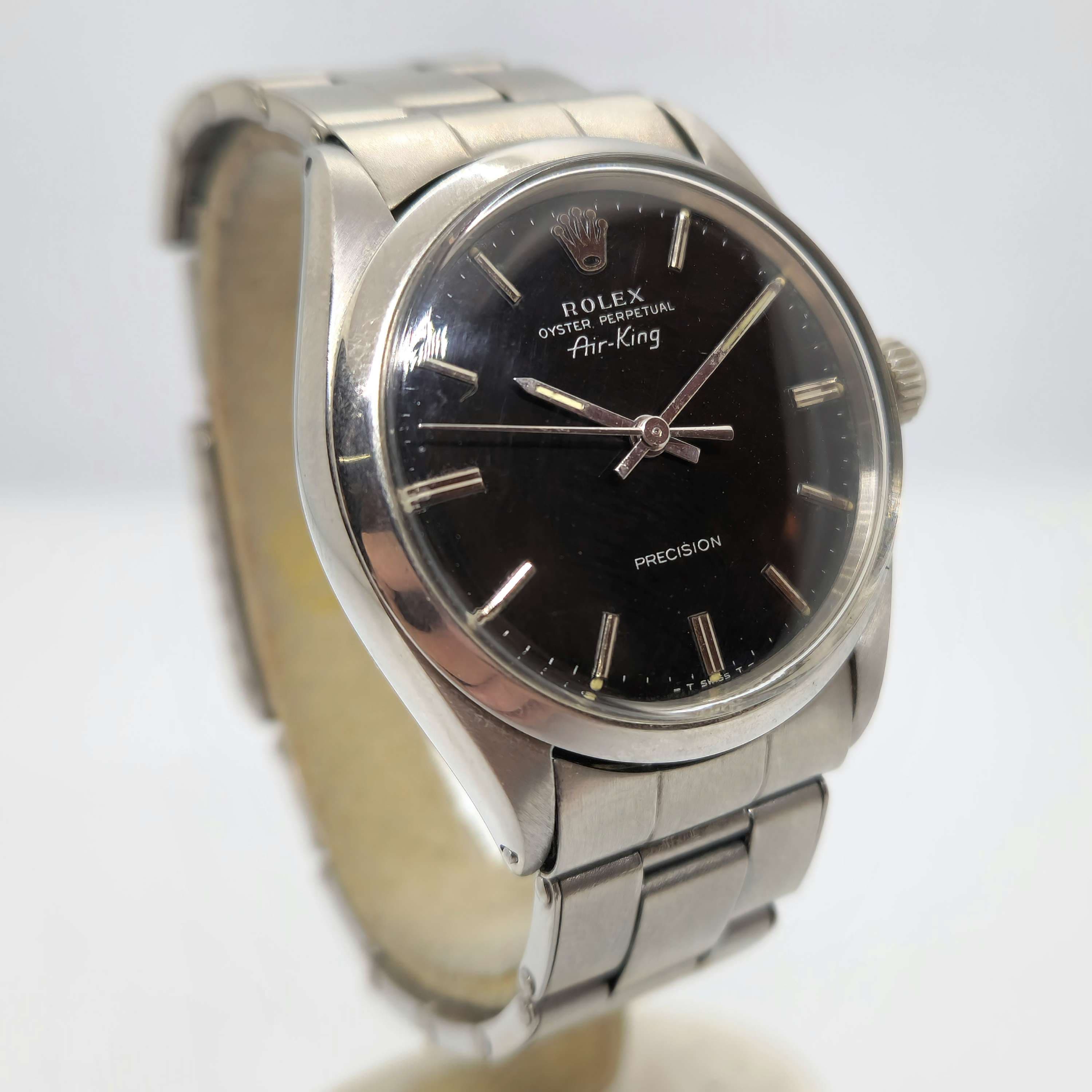 Rolex Air-King ref. 5500 Negro — Joyería Recoleta