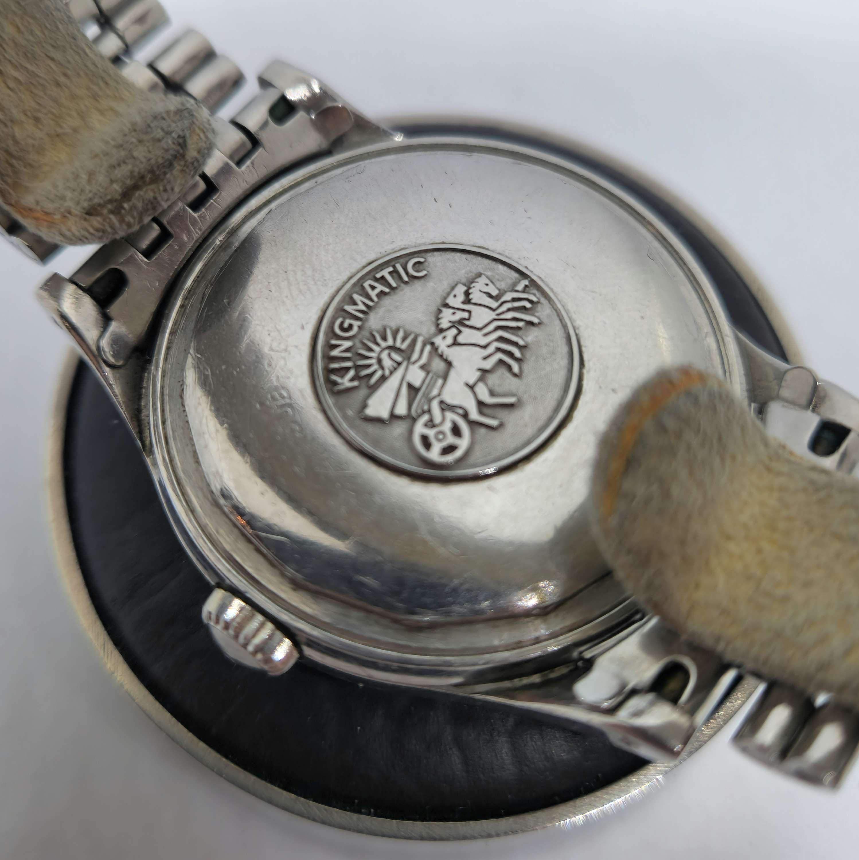 Movado Kingmatic Acero — Joyería Recoleta