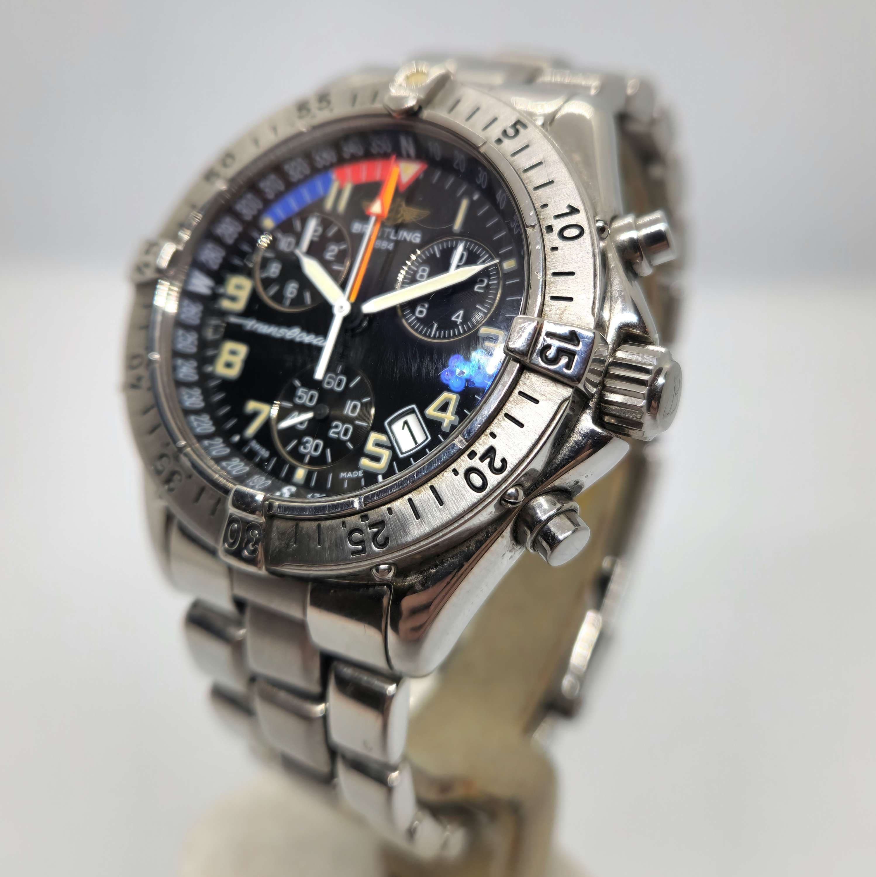 Breitling Transocean Cronógrafo — Joyería Recoleta