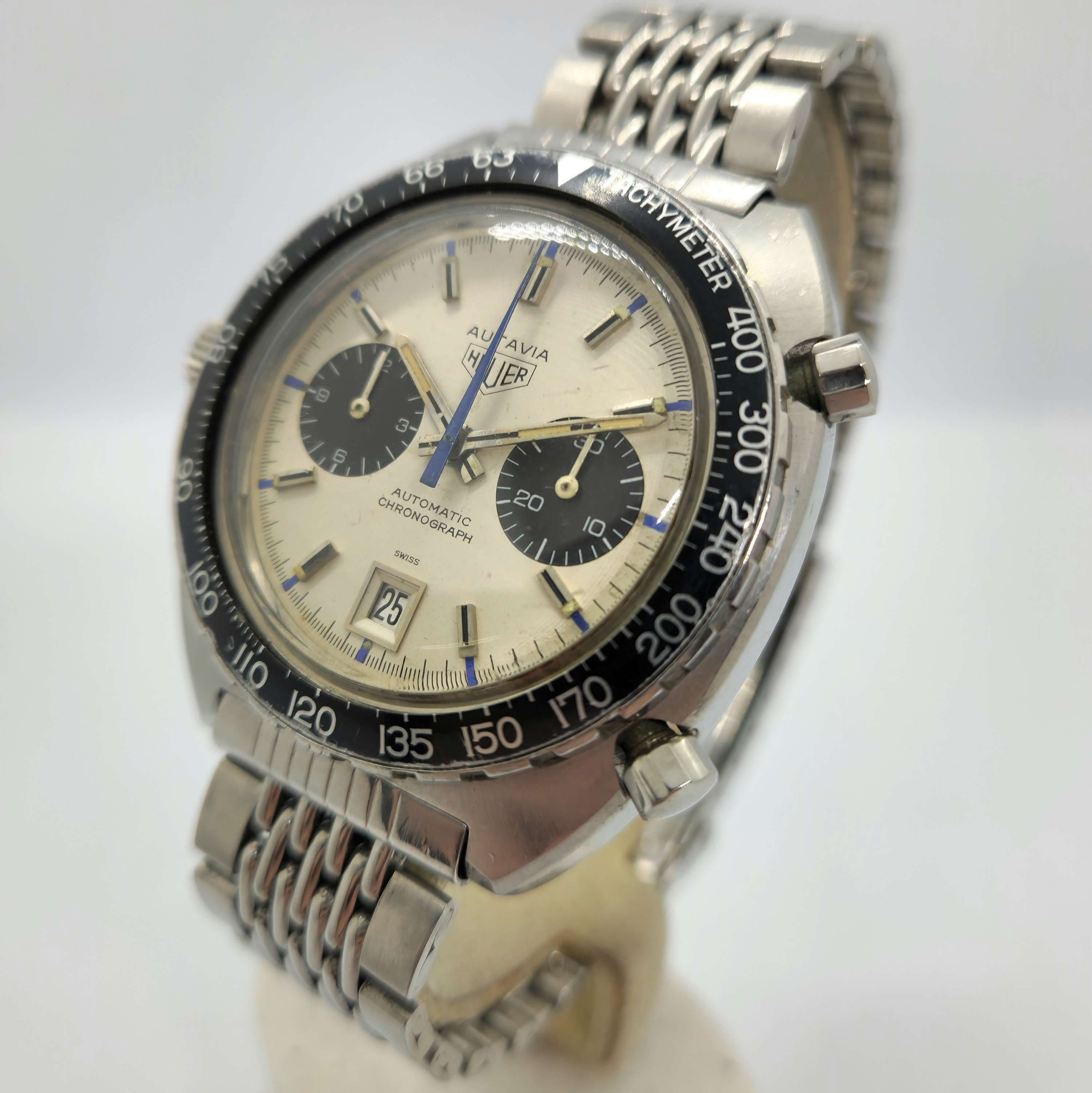 Heuer Autavia ref. 1163 "Jo Siffert" — Joyería Recoleta