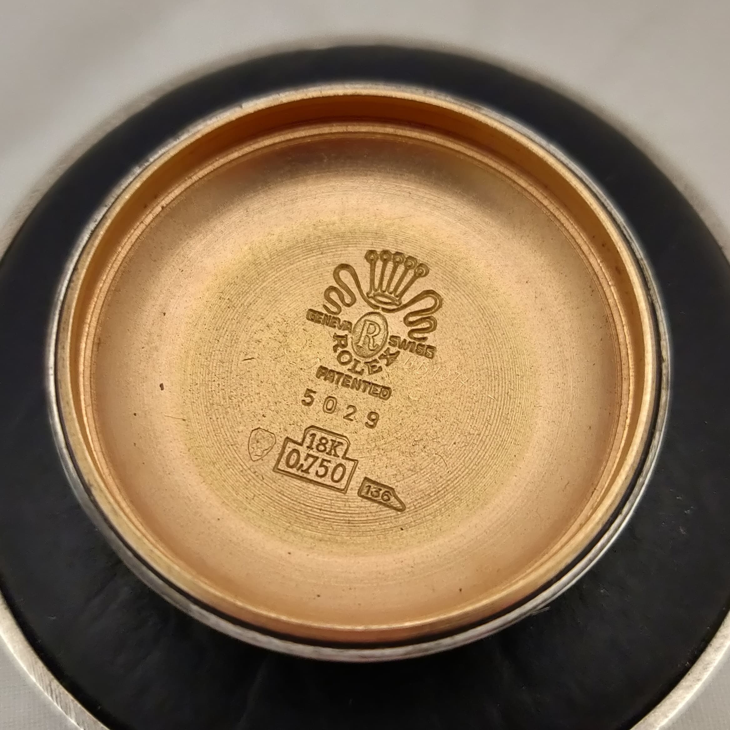 Rolex Ovettone ref. 5029 Oro Rosa — Joyería Recoleta