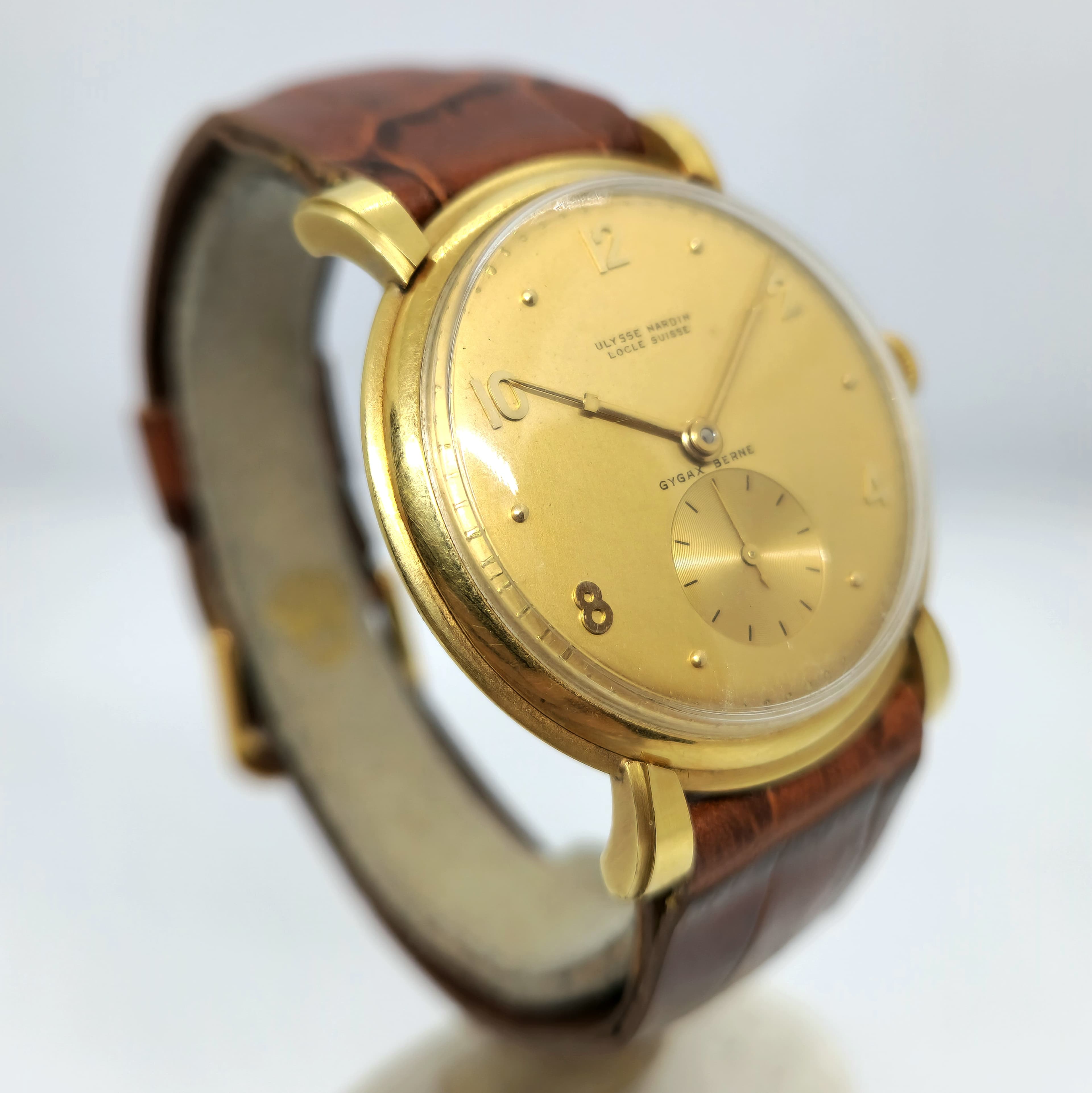 Ulysse Nardin  "Gygax" Oro — Joyería Recoleta