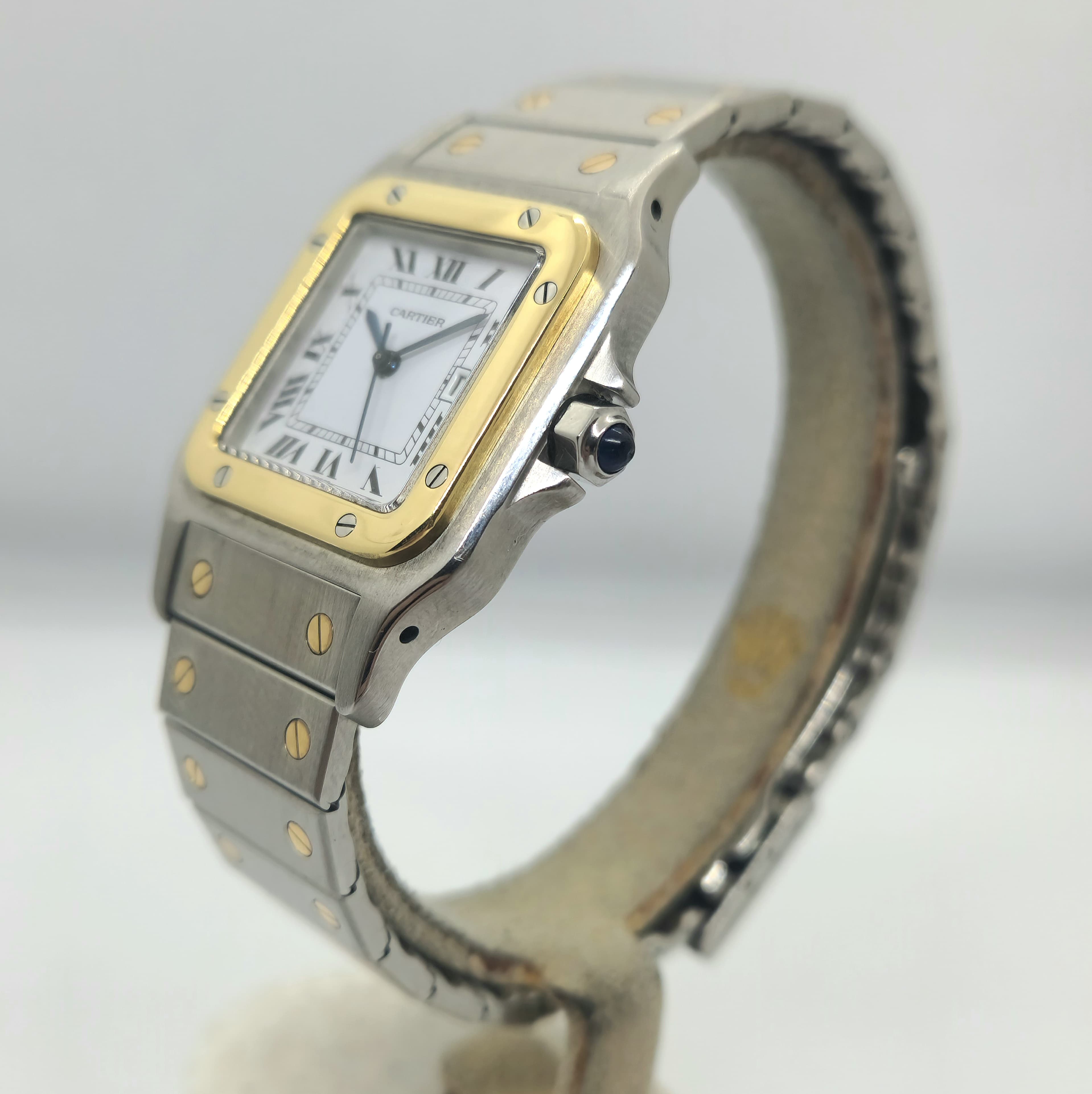 Cartier Santos Carre Combinado Caballero — Joyería Recoleta