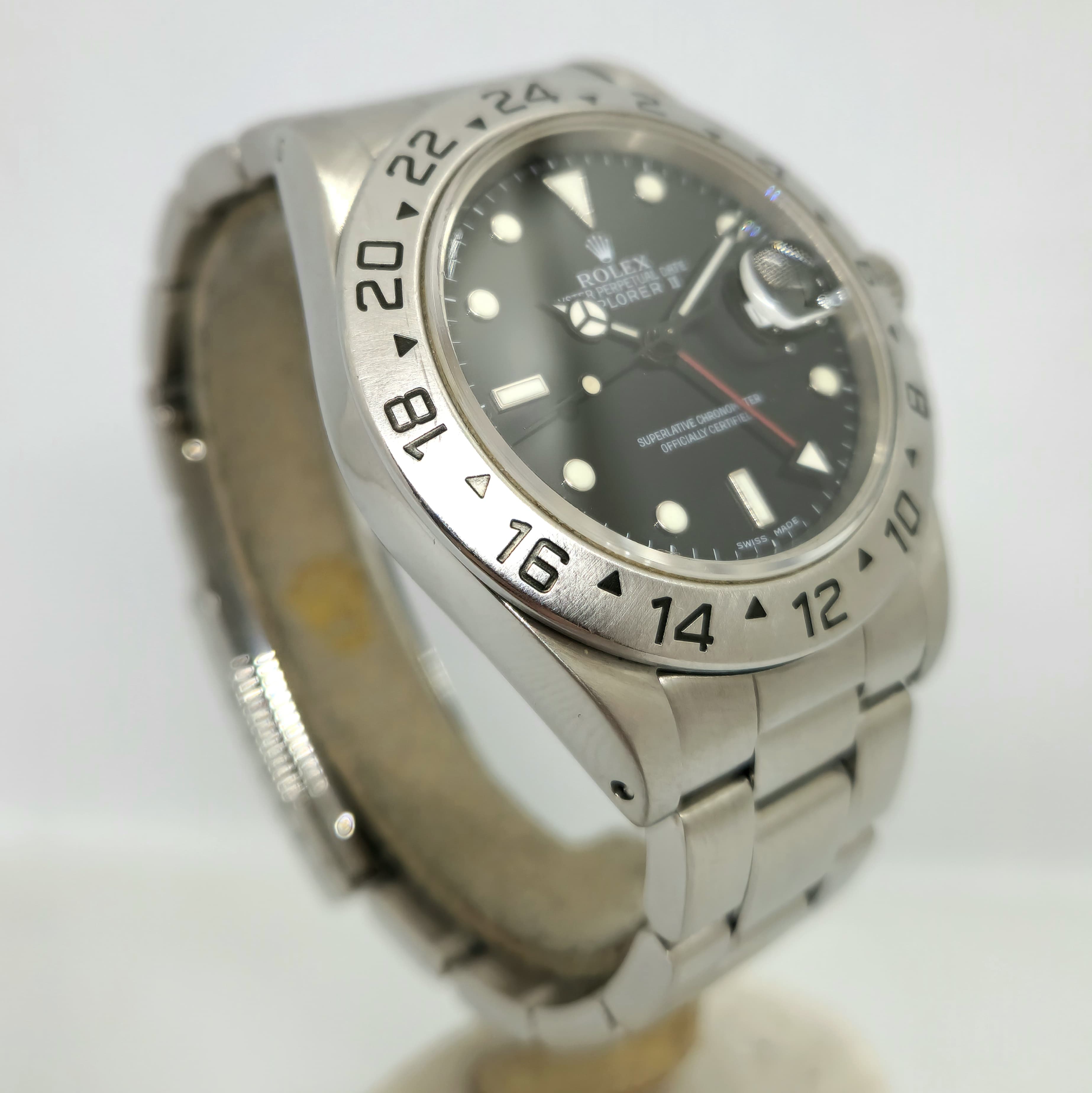 Rolex Explorer II ref. 16570 Negro — Joyería Recoleta