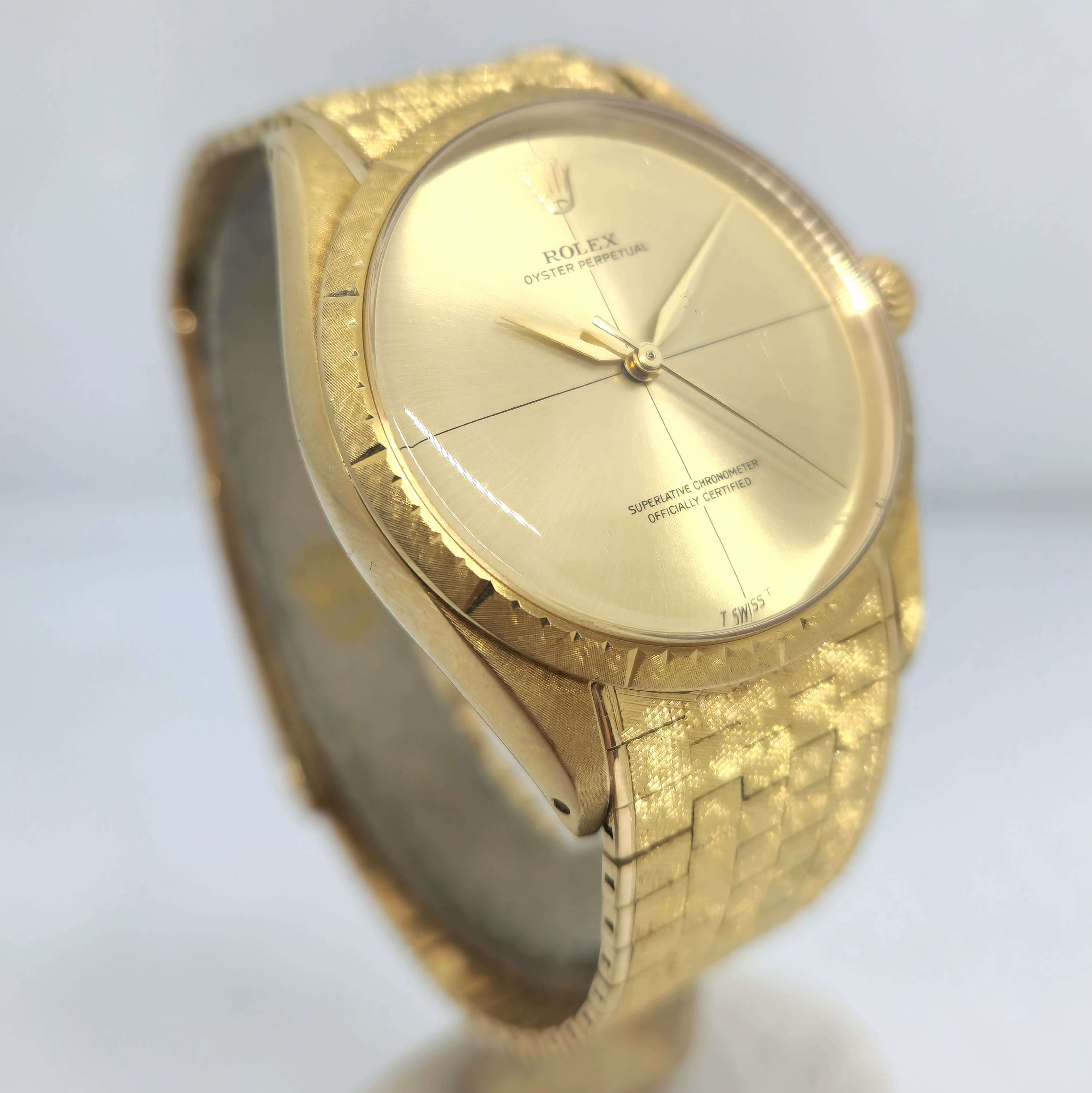 Rolex Zephyr ref. 1009 Oro — Joyería Recoleta
