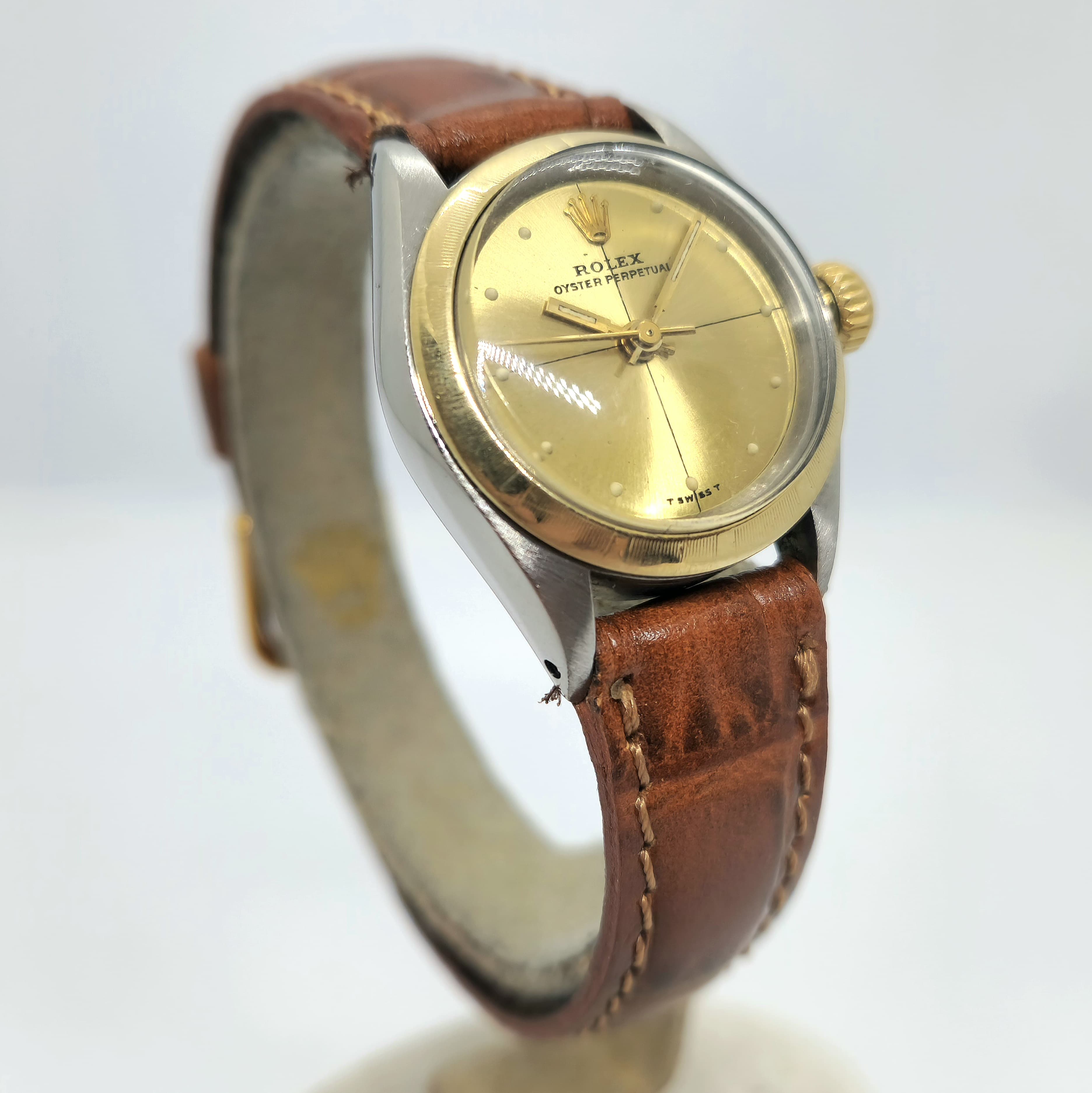 Rolex Zephyr ref. 6804 Dorado — Joyería Recoleta
