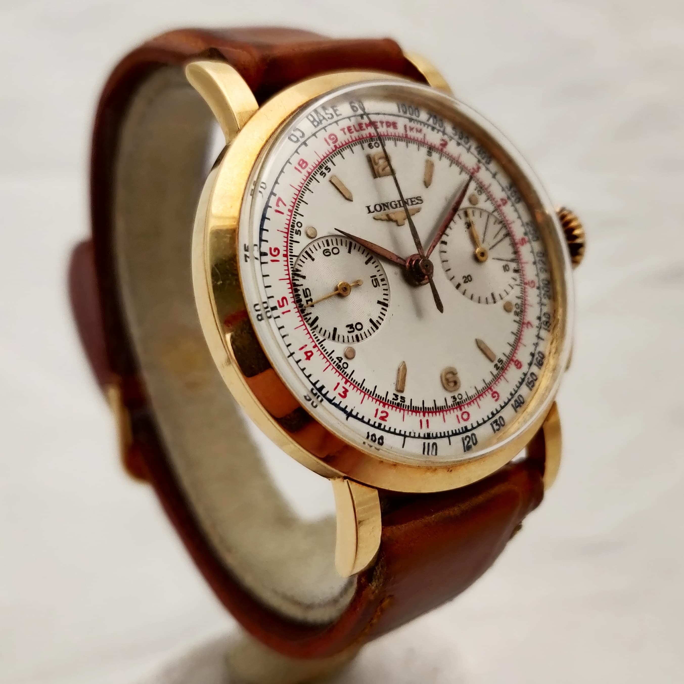 Longines Ref. 6234 30CH Flyback 1950s — Joyería Recoleta