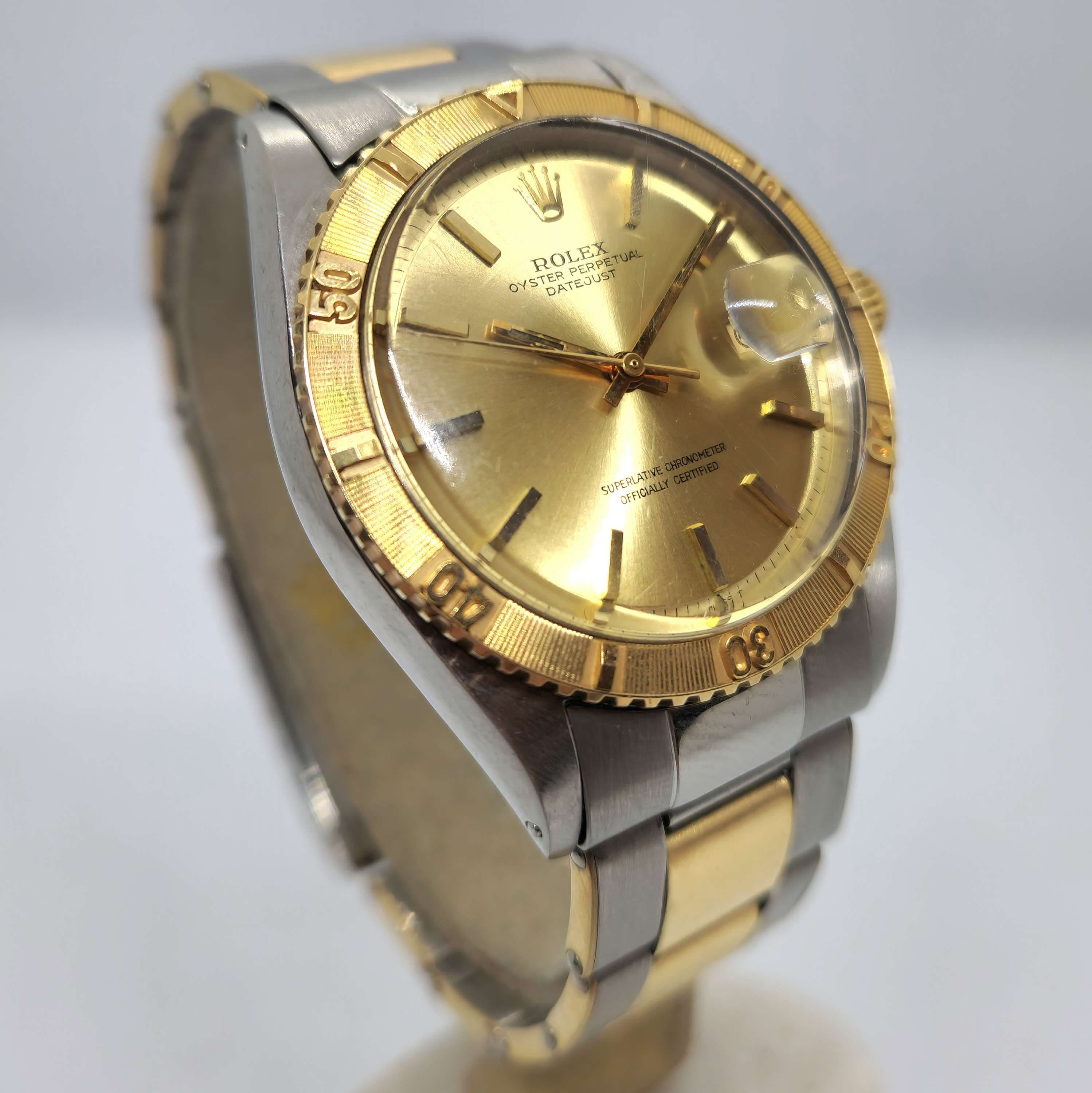 Rolex Turnograph ref. 1625 Dorado — Joyería Recoleta