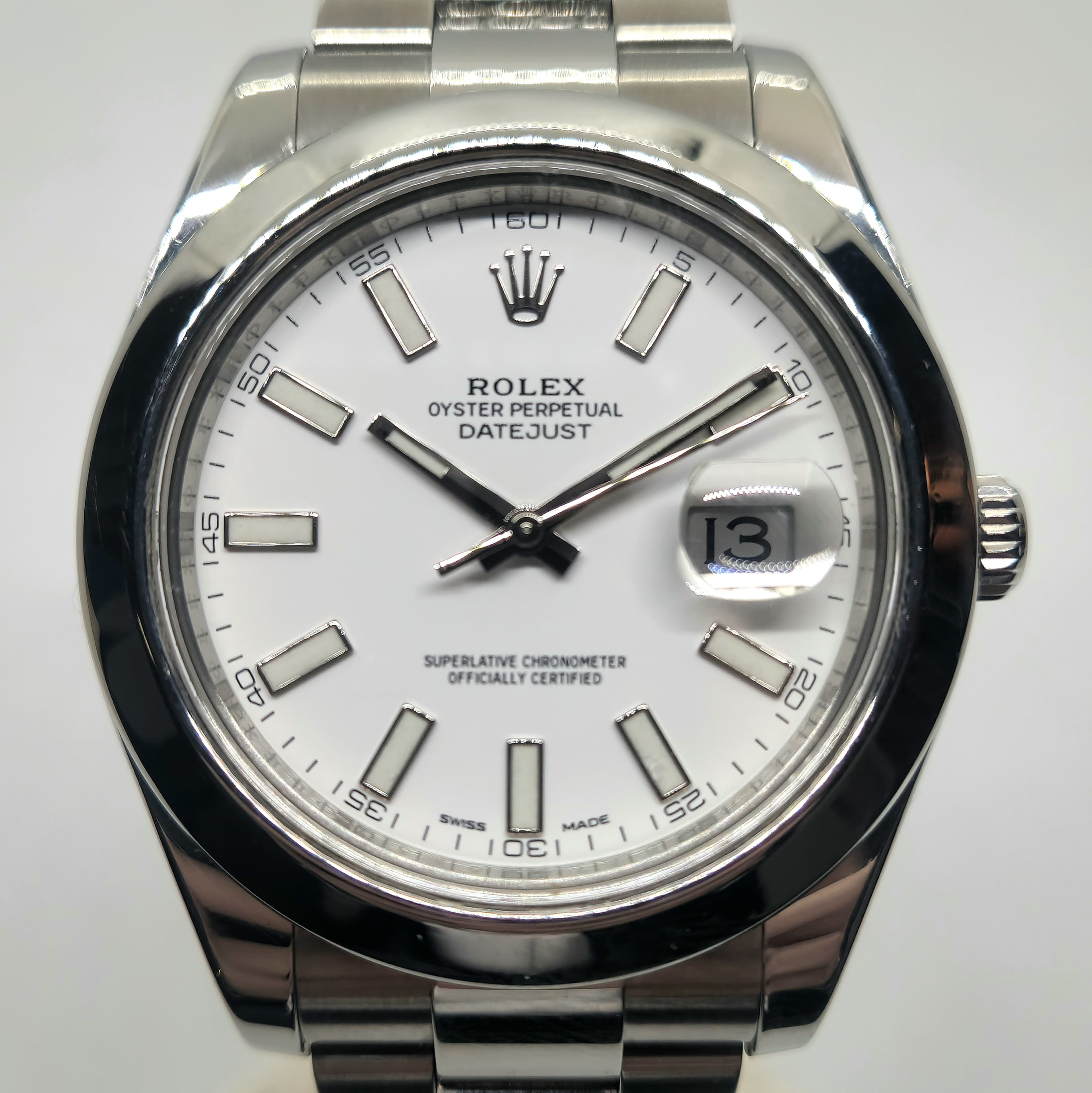 Rolex Datejust II ref. 116300 Blanco - Relojes Exclusivos BA