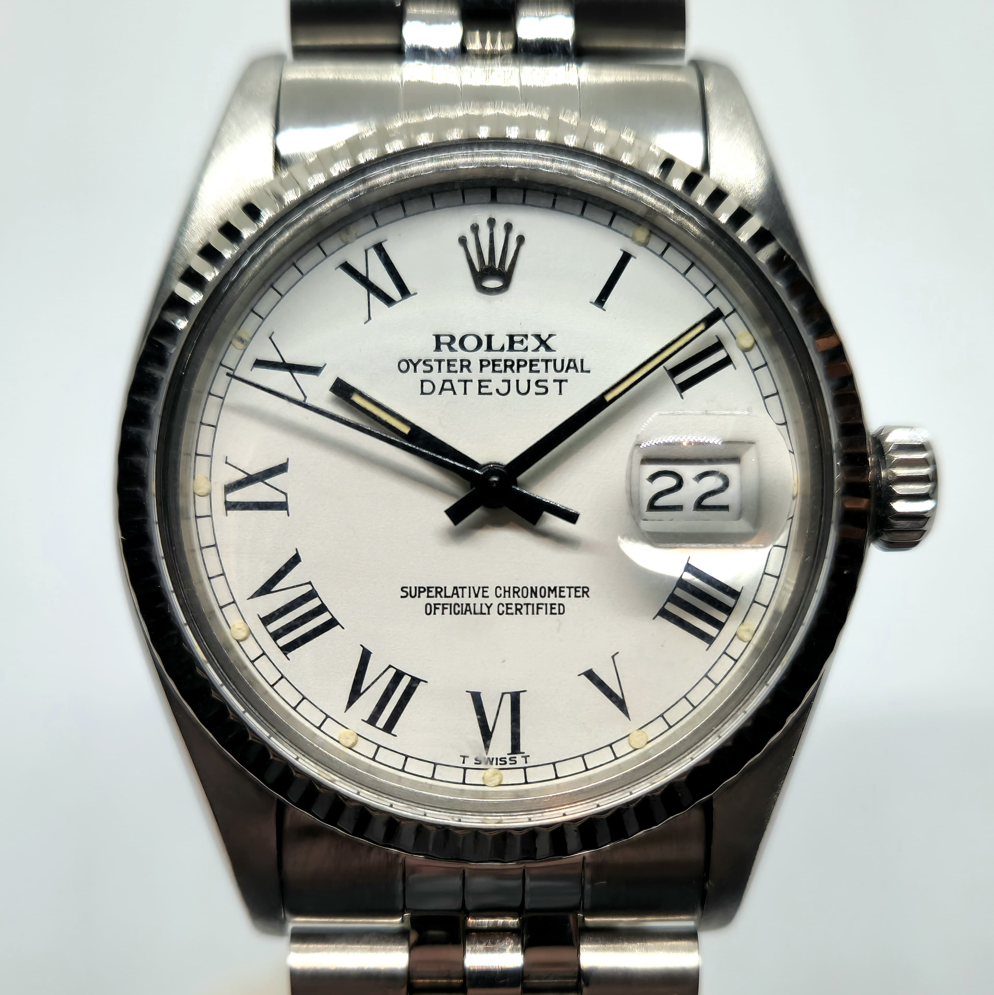 Rolex Datejust ref. 16014 Buckley — Relojes Exclusivos BA