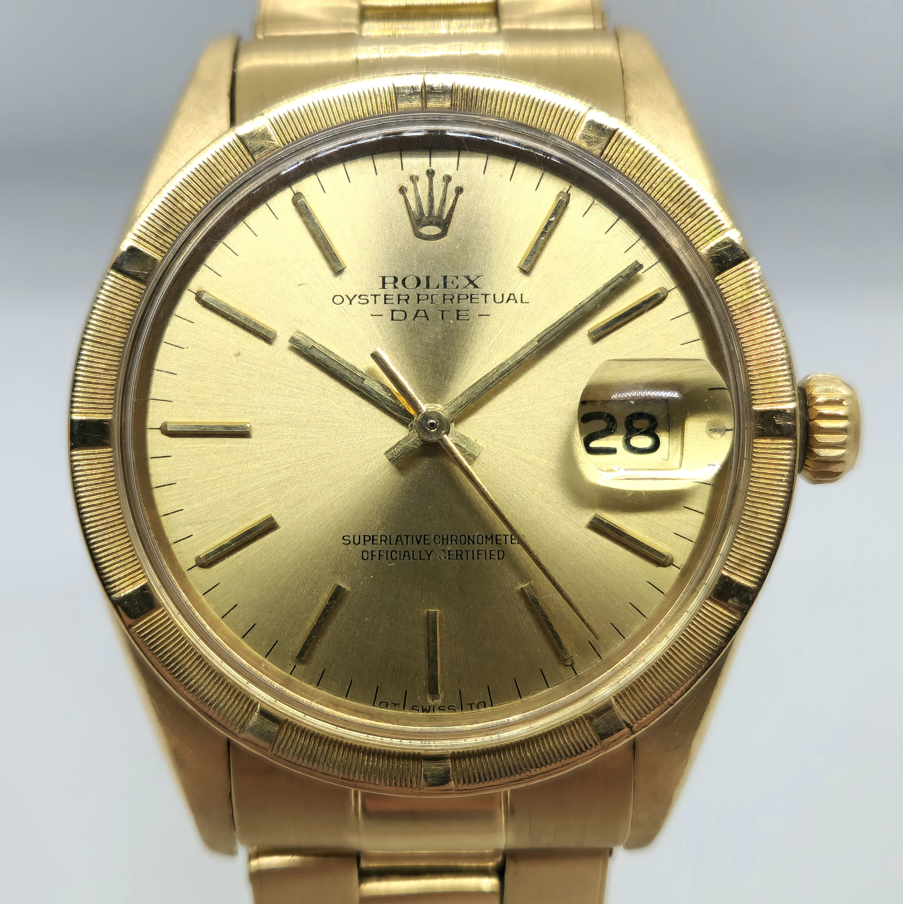Rolex Date ref. 1501 Oro — Relojes Exclusivos BA